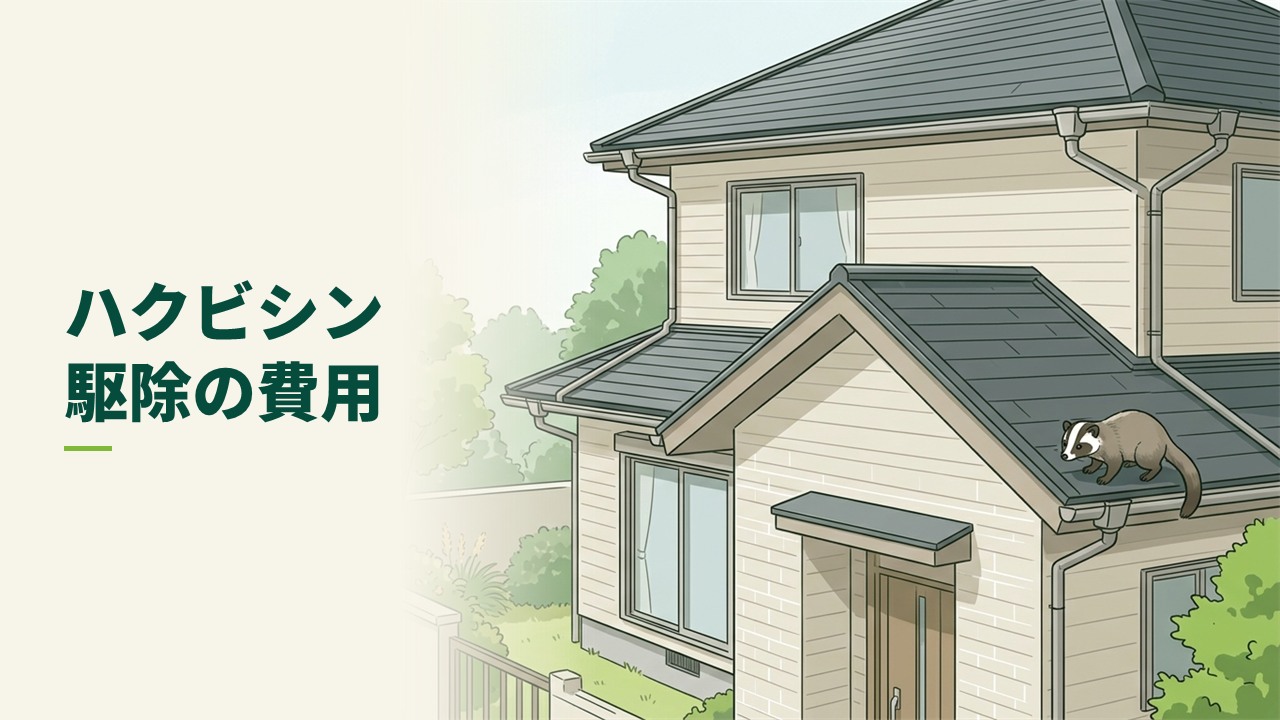 ハクビシン駆除の費用は？料金表記の見方と見積もりで確認したいこと